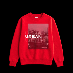 Black and White Typography Urban T-Shirt